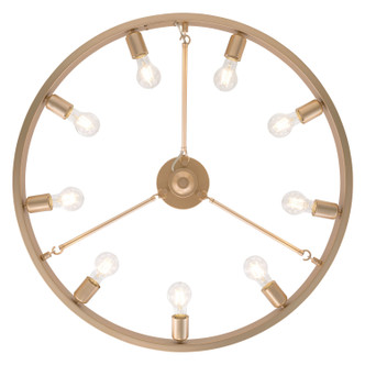 Castile Nine Light Semi-Flush Mount (1019-9SF FRG)