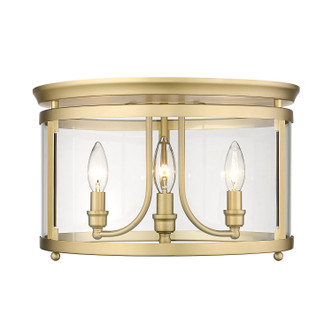 Payton Three Light Flush Mount (1157-FM BCB)