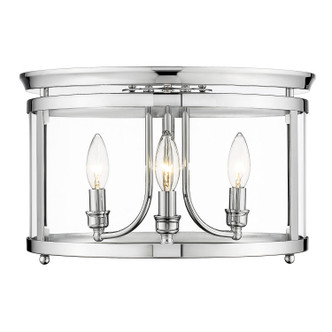 Payton Three Light Flush Mount (1157-FM CH)