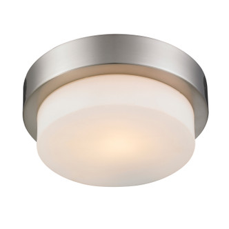 Morgan One Light Flush Mount (1270-09 PW)