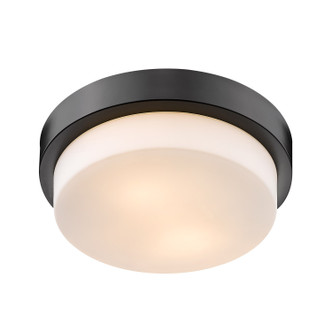 Morgan Two Light Flush Mount (1270-11 BLK)