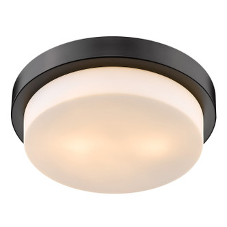 Morgan Two Light Flush Mount (1270-13 BLK)