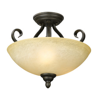 Riverton Three Light Semi-Flush Mount (1567-SF PC)