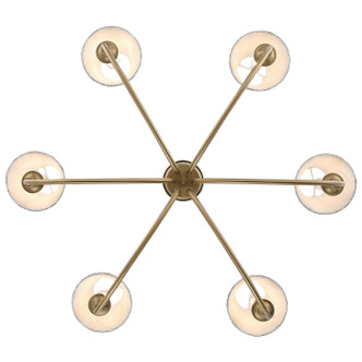 Cambria Six Light Chandelier (1622-6 BCB-HGA)