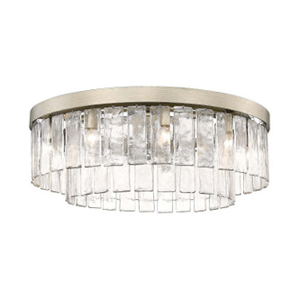 Ciara Nine Light Semi-Flush Mount (1768-9SF WG-HWG)