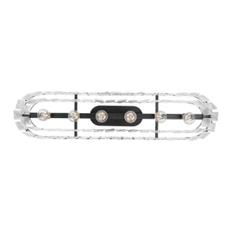 Ciara Six Light Pendant (1768-LP BLK-HWG)