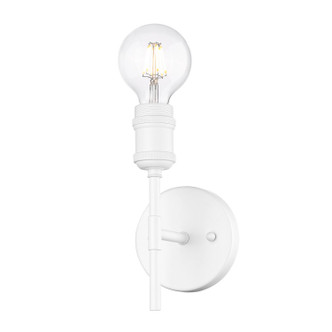 Golden - 1945-1W WHT - One Light Wall Sconce - Axel - Matte White