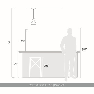 Aethera LED Pendant (2173-7 WCT)