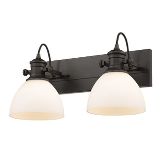 Hines Two Light Semi-Flush Mount (3118-2SF RBZ-OP)