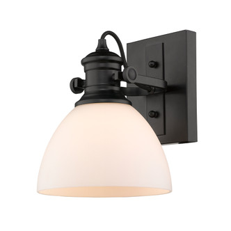 Hines One Light Bath Vanity (3118-BA1 BLK-OP)