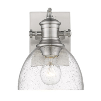 Golden - 3118-BA1 PW-SD - One Light Bath Vanity - Hines - Pewter
