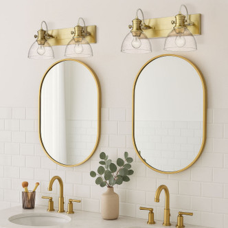 Hines Two Light Bath Vanity (3118-BA2 BCB-SD)