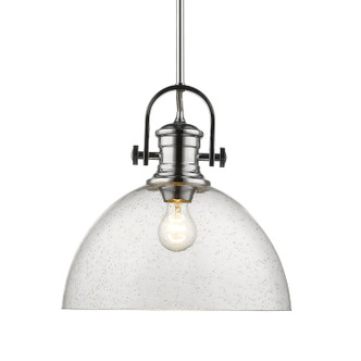 Golden - 3118-L CH-SD - One Light Pendant - Hines - Chrome