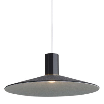 Golden - 3133-P20 FB-GY - LED Pendant - Faroe - Matte Black
