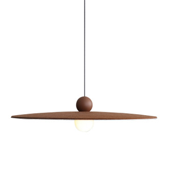 Golden - 3133-P24 CO-BK - LED Pendant - Faroe - Coffee
