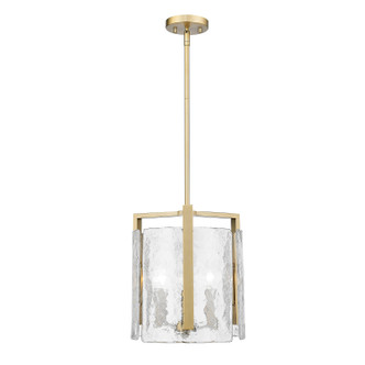 Golden - 3164-3P BCB-HWG - Three Light Pendant - Aenon - Brushed Champagne Brass