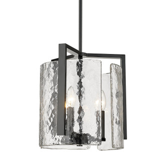 Aenon Three Light Pendant (3164-3P BLK-HWG)