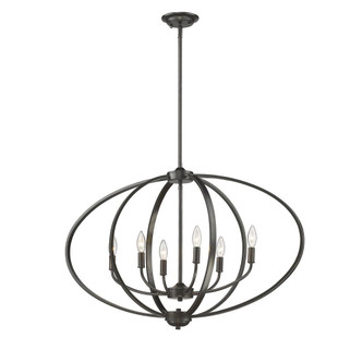 Colson Six Light Linear Pendant (3167-LP EB)