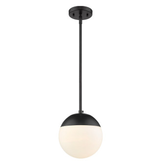 Dixon One Light Pendant (3218-S BLK-BLK)