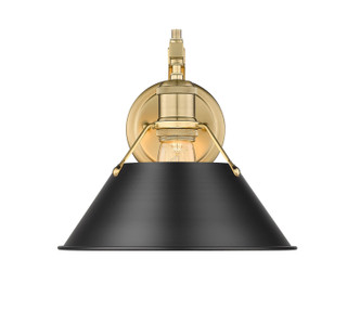 Orwell One Light Wall Sconce (3306-1W BCB-BLK)