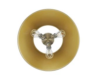 Orwell Three Light Flush Mount (3306-3FM AB-AB)