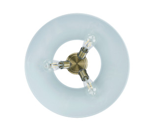 Orwell Three Light Flush Mount (3306-3FM AB-DB)