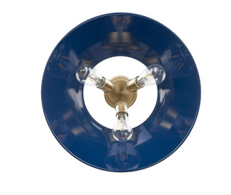 Orwell Three Light Flush Mount (3306-3FM BCB-NVY)