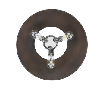 Orwell Three Light Flush Mount (3306-3FM CH-RBZ)