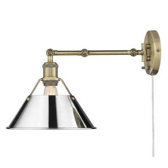 Orwell One Light Wall Sconce (3306-A1W AB-CH)