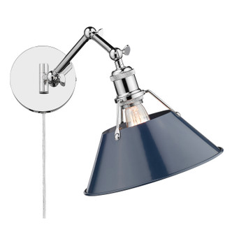 Orwell One Light Wall Sconce (3306-A1W CH-NVY)