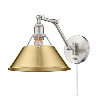 Orwell One Light Wall Sconce (3306-A1W PW-BCB)