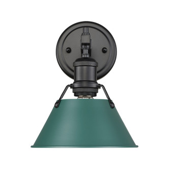 Orwell One Light Bath Vanity (3306-BA1 BLK-GN)