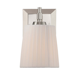 Brilia One Light Wall Sconce Vanity (5189-WSC PN-PLT)