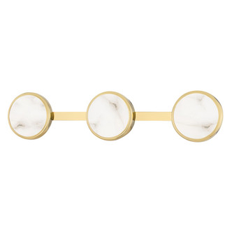 Hudson Valley - 6325-AGB - LED Bath Bracket - Meander - Aged Brass