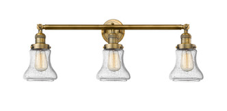 manufacturer_finish:Brushed Brass|manufacturer_glass:Seedy Bellmont|light_output:220.00lm|color_temperature:2200K|cri:99