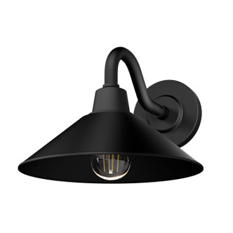 Hunter - 46021 - One Light Outdoor Wall Mount - Skyflow - Matte Black