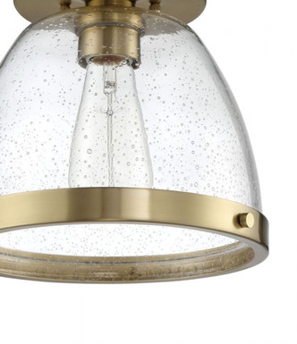 Lodie One Light Flushmount (X1410-SB)