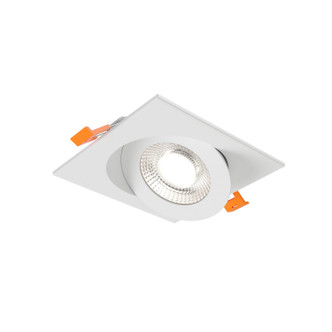 Dals - FGM4SQ-CDW-WH - Flat Gimbal Recessed - Pivot - White