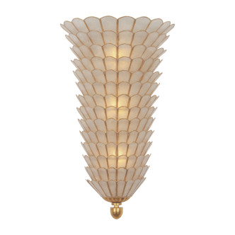 Kalco - 515123OL - Three Light Wall Sconce - Samal - Oxidized Gold Leaf