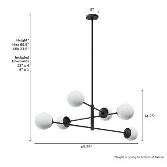 Hepburn Six Light Chandelier (13209)