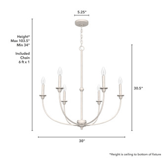 Southcrest Six Light Chandelier (19635)