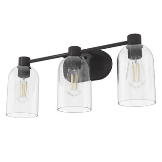 Hunter - 19712 - Three Light Bathroom Vanity - Lochemeade - Noble Bronze