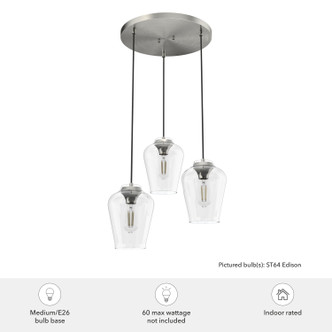 Vidria Three Light Pendant (19727)