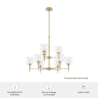 Xidane Nine Light Chandelier (19745)
