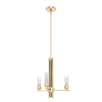 Hunter - 19781 - Three Light Chandelier - Gatz - Alturas Gold
