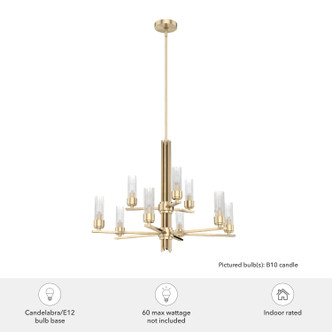 Gatz Nine Light Chandelier (19787)