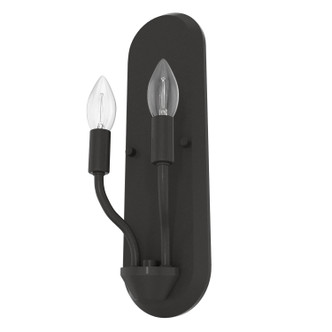 Hunter - 19802 - Two Light Wall Sconce - Merlin - Noble Bronze