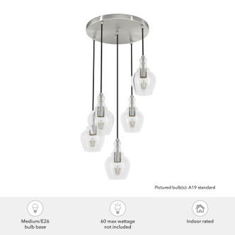 Maple Park Five Light Pendant (19899)