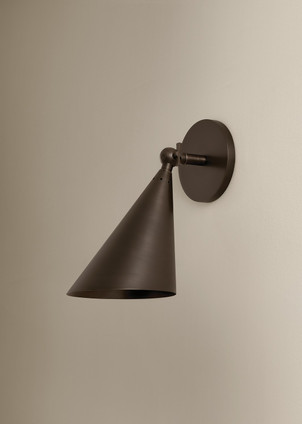 Luneth One Light Wall Sconce (H1201101-BRZ)