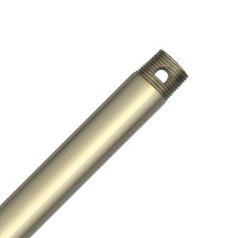 Hunter - 26313 - Pipe - Extension Downrod Hunter Bright Brass - Bright Brass